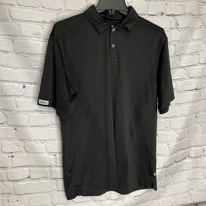 Callaway Dry Fit Golf Shirt Black Size Large